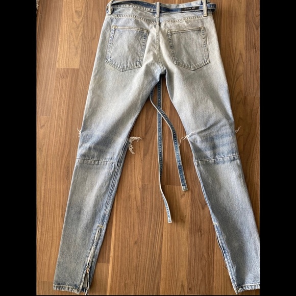 Fear Of God Sixth Collection Belted Jeans - Picture 5 of 12